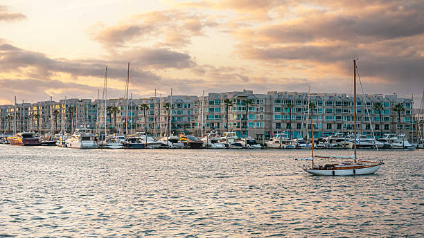 istock Marina del Rey, California, at sunrise 2218344158