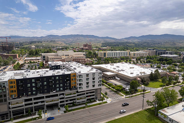 istock Drone of downtown Boise 2218345828