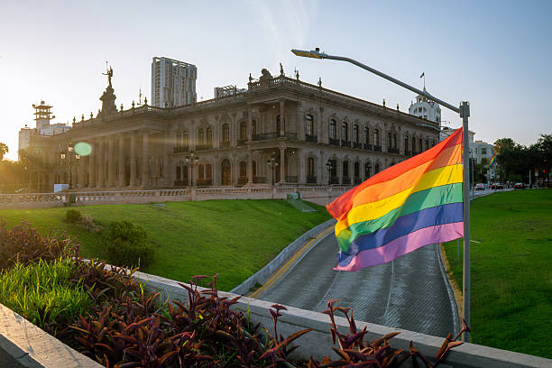 istock LGBTQ+ pride flag in Monterrey Mexico 2218349616