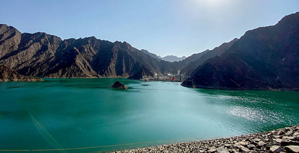 istock Lake and clear skies 2218349774