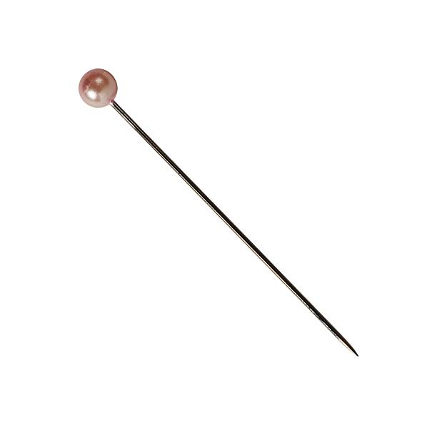 istock pink sewing straight pin isolated 2218350772