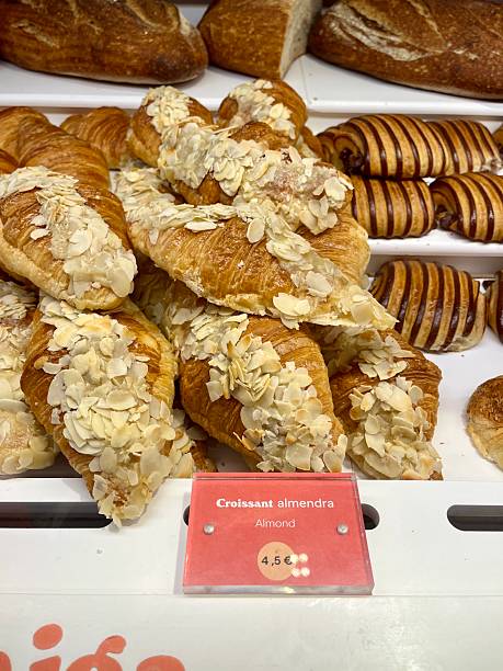 istock Almond croissants at a Spanish bakery 2218357200