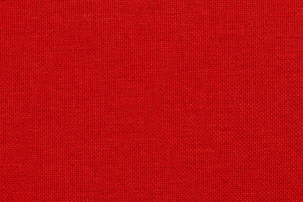 istock Dark red linen fabric cloth texture background, seamless pattern of natural textile. 2218361122