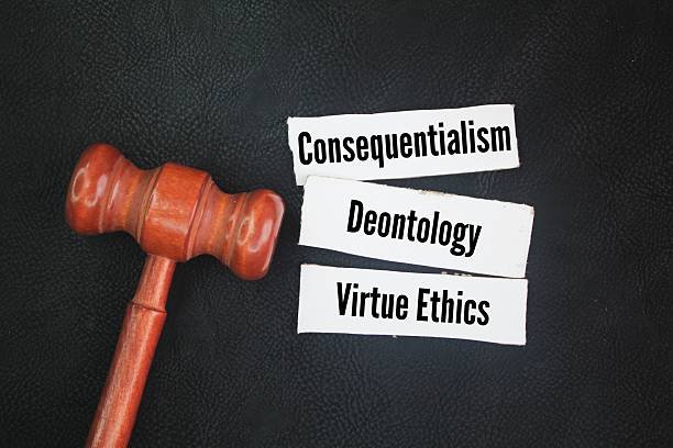 istock Three major ethical theories are consequentialism, deontology, and virtue ethics. Consequentialism focuses on the outcomes of actions 2218367268