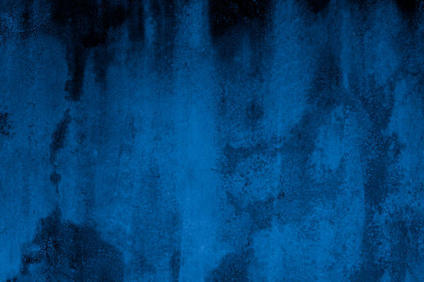 istock Old wall pattern texture cement blue dark abstract  blue color design are light with black gradient background. 2218367847