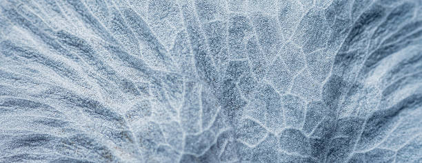 istock Close-up of textured sand surface creating intricate patterns 2218383870