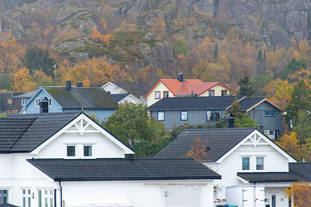 View over the rooftops of a city