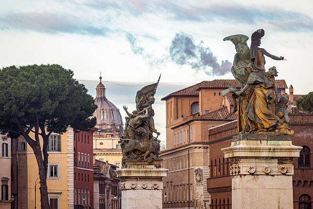 istock The famous Piazza Venezia in Rome 2218401430