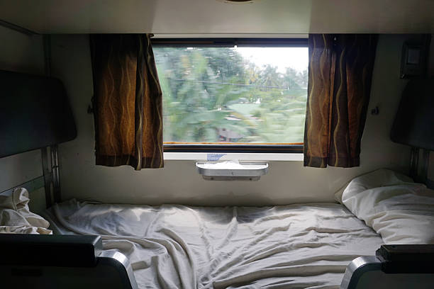 istock A view of bed inside the sleeper train in Malaysia. 2218404305