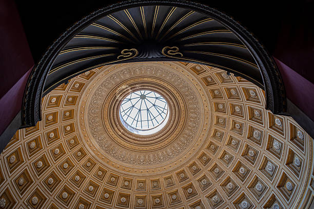 Dome of the Pantheon in Rome, Italy.