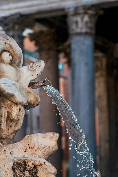 istock Fountain of the Pantheon in Rome 2218410716