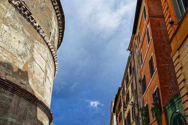 The Pantheon Piazza della Rotonda in Rome, Italy.