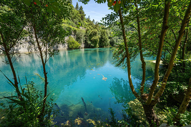 View frem a medieval village near Narni in the Province of Terni