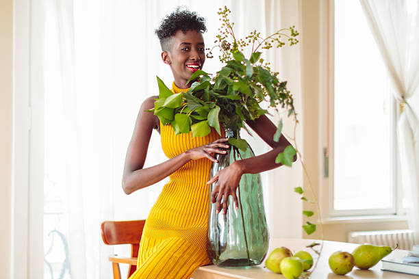 istock Young woman at home 2218423530