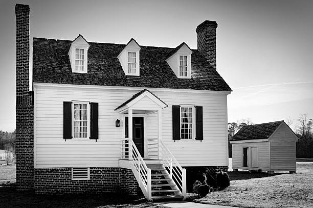 Courtland, Virginia, USA - March 19, 2025: The Rebecca Vaughan home, where Vaughan and her niece became  the last two murder victims of the Nat Turner Rebellion in 1831.