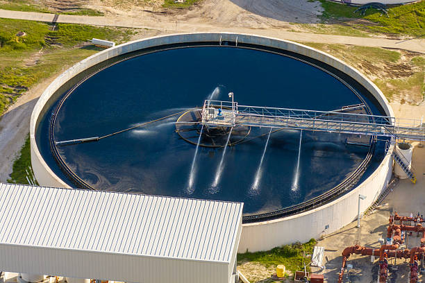 istock Large water treatment facility in Florida, USA 2218437811