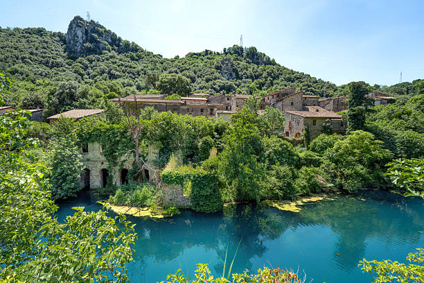 Medieval village near Narni in the Province of Terni