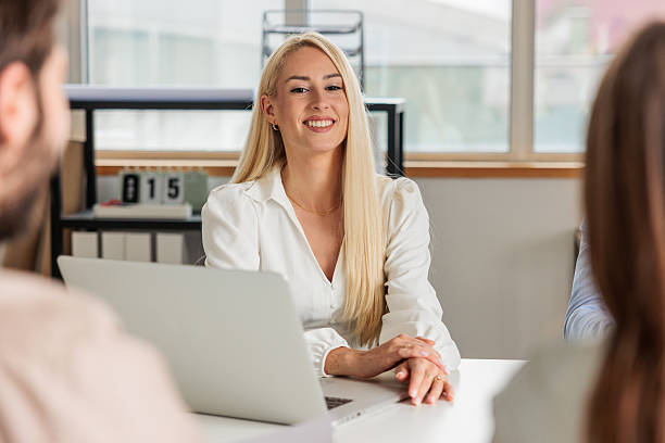 istock Businesswoman at the office 2218441641