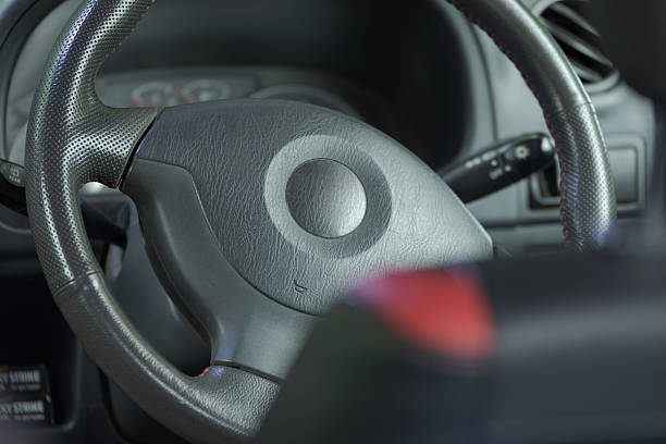 istock Driver's seat seen from the rear 2218444121