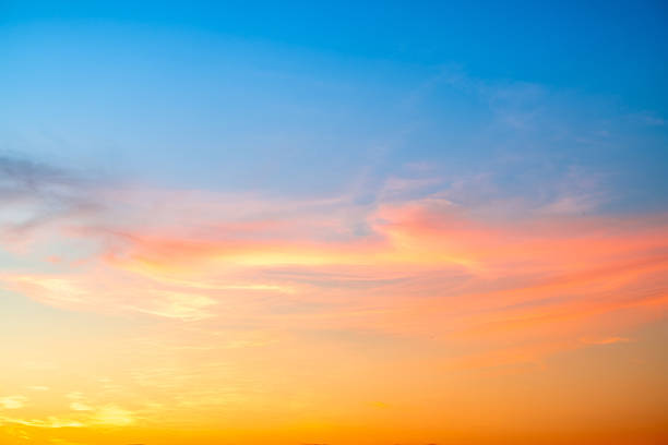 Dusk clouds