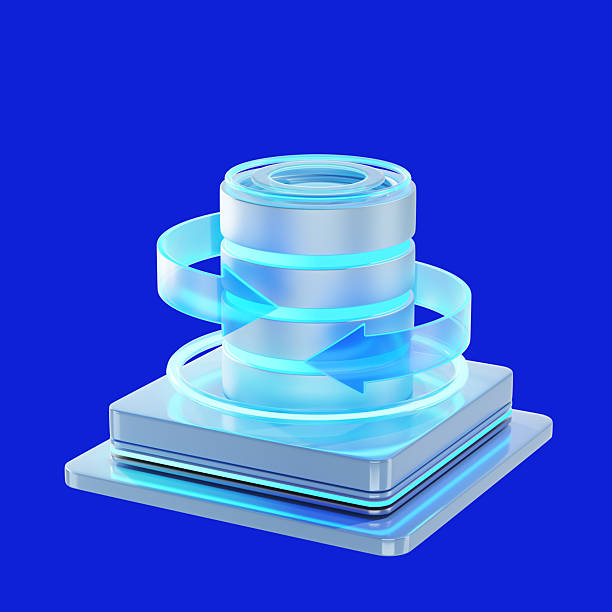 3D illustration representing cyber security concept with secure network protection.