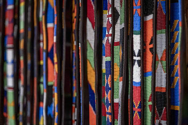 istock Traditional Kenyan Beadwork Belts in Vibrant Colors 2218449391