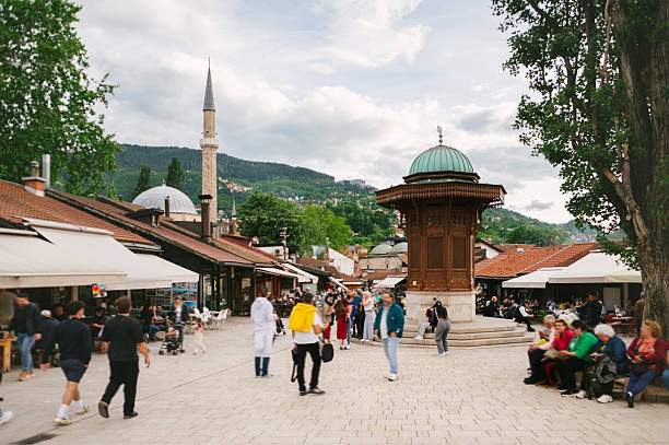 istock Bascarsija in Sarajevo 2218453655