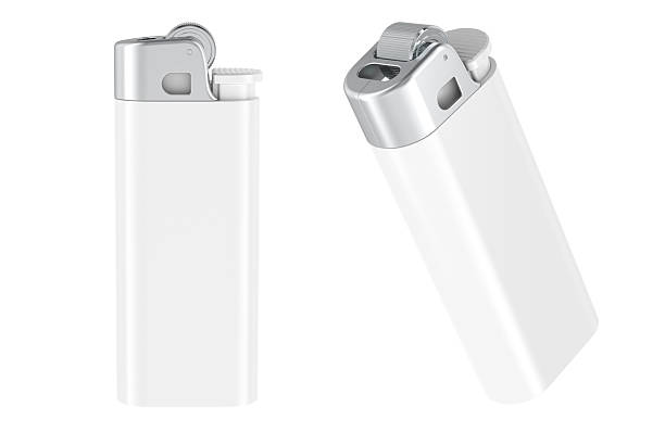 istock 3D disposable blank lighter mockup for branding and design template, multiple angles. 3D Rendering 2218461610
