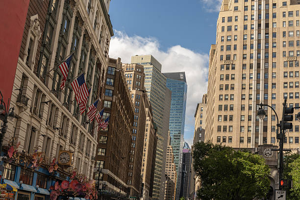 istock New York's skyscrapers are vertical architectural structures of great impact 2218474943