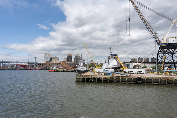 New York Harbor is the gateway to Manhattan