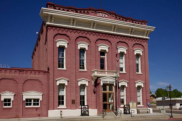 istock Small town 1800’s city hall 2218481587