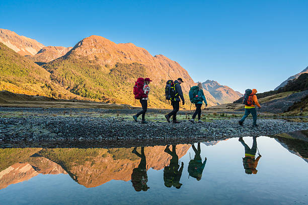 istock Together through the wild waters, bonded by the stream. 2218498542