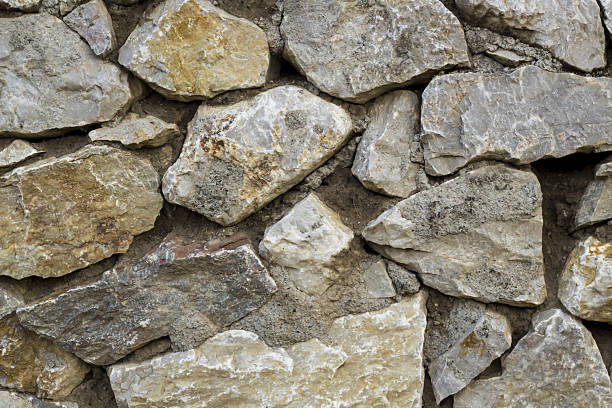 istock Blank wall made of cement and stones 2218501648