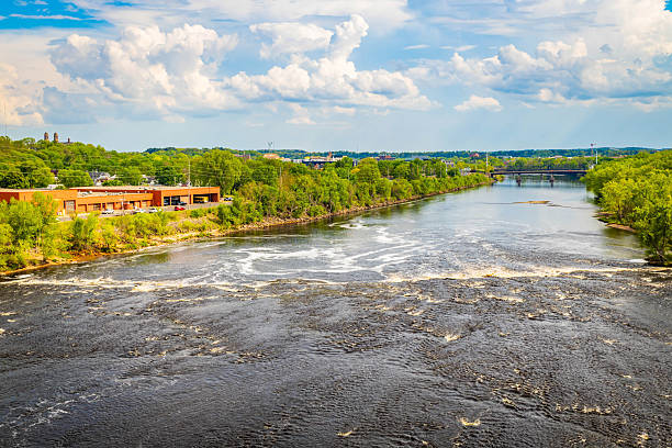 istock Scenic View of Chippewa River in Eau Claire 2218506673