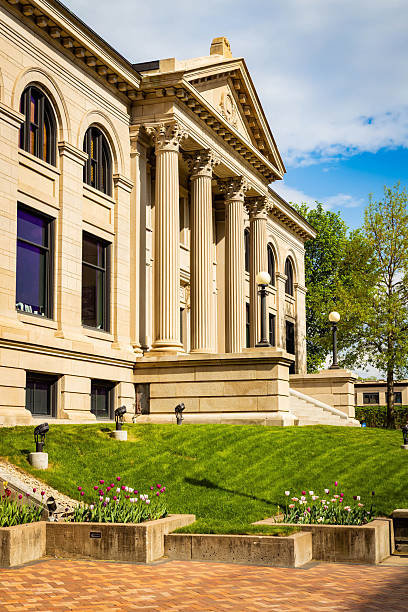 istock Eau Claire Public Library Exterior on Sunny Day 2218506678