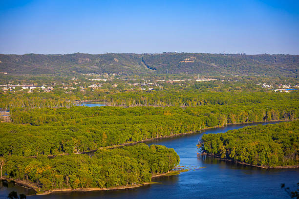 istock Aerial view from Apple Blossom Overlook Park 2218506900