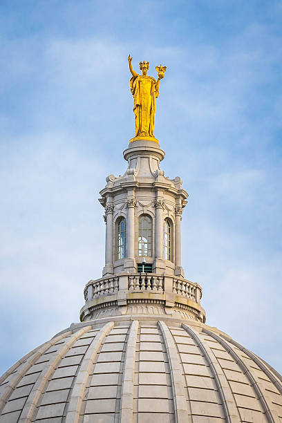 istock Close-Up View of Madison Capitol on a Sunny Day 2218507971