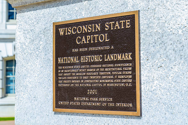 istock Close-Up View of Madison Capitol on a Sunny Day 2218508040
