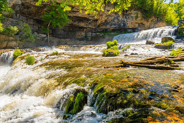 istock Scenic View of Willow Falls at Dawn 2218509068