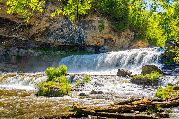 istock Scenic View of Willow Falls at Dawn 2218509069
