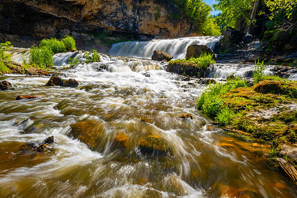 istock Scenic View of Willow Falls at Dawn 2218509097