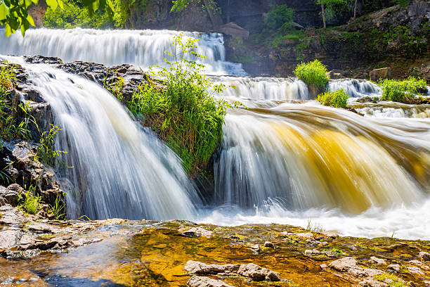 istock Scenic View of Willow Falls at Dawn 2218509115