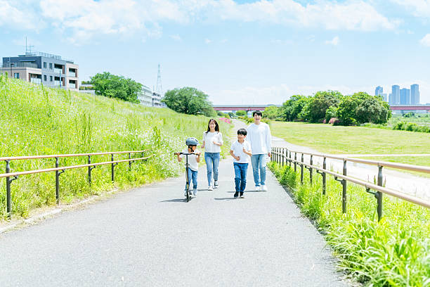istock family playing under the blue sky 2218514278