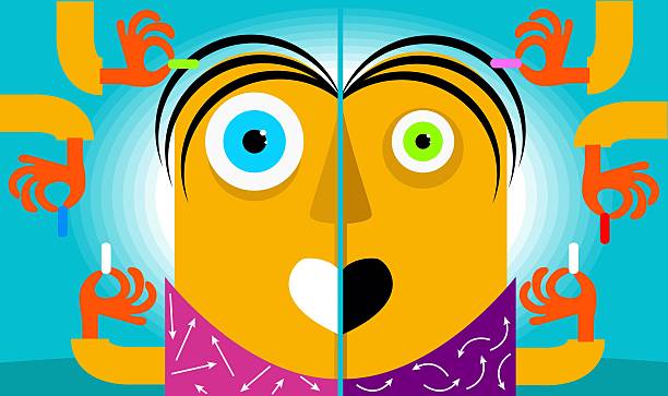 Pills and drugs Effects of prescription pills and recreational drugs. drug cartel stock illustrations