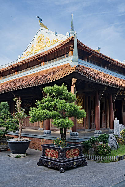 istock Traditional temple and bonsai art 2218516668
