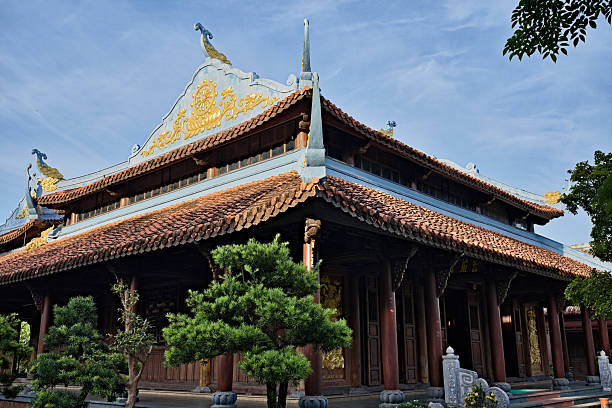 istock Traditional temple and bonsai art 2218516674