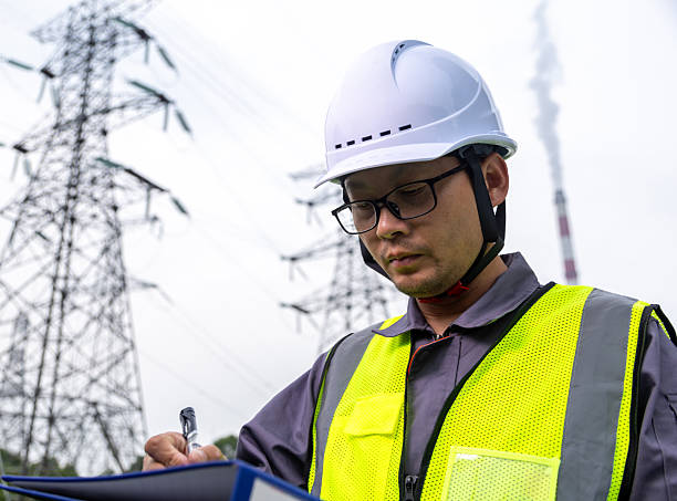 istock Engineers inspecting work at a thermal power plant 2218517544