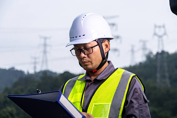 istock Engineers inspecting work at a thermal power plant 2218517677