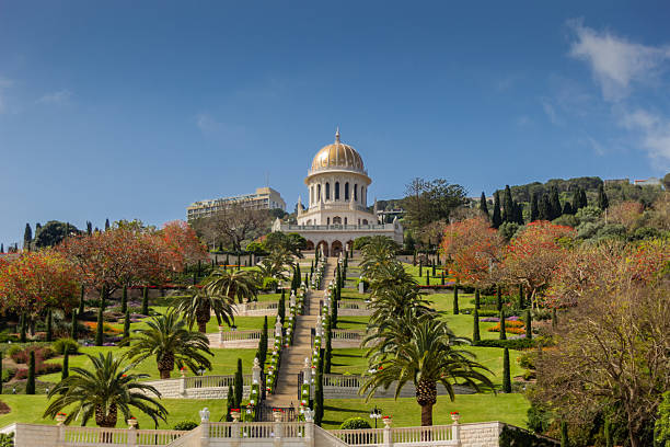 istock Bahai temple and gardens in Haifa 2218522778