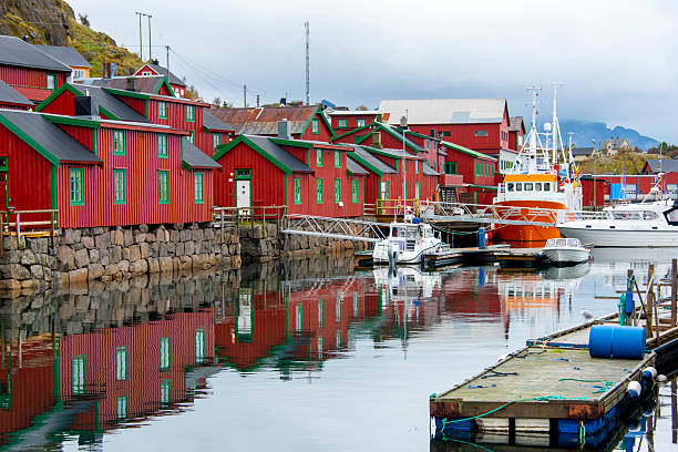 istock Marina in Stamsund 2218531394